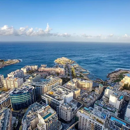 Luxury On 16th Floor In Mercury Tower San Ġiljan