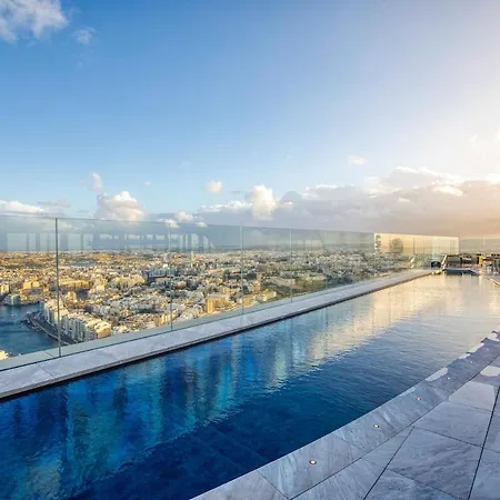 Luxury On 16th Floor In Mercury Tower * San Ġiljan