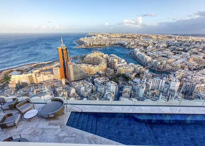 Luxury On 16th Floor In Mercury Tower San Ġiljan